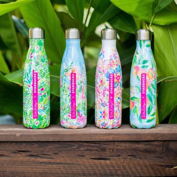 Lilly Pulitzer + Starbucks + S’well Limited Edition Water Bottle - Picture 2 of 15